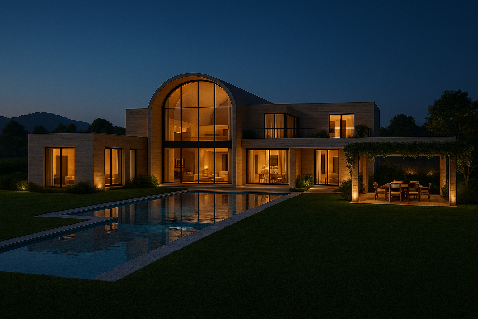 SERVICES GRID (Top Overview / Quick Read) Headline: What We Do Four services in a 4-column grid: Title Short Line Architecture Meaningful spaces with clarity, balance & proportion. Interior Design Refined, livable luxury built around your lifestyle. Custom Furniture Bespoke, purpose-built pieces crafted in-house. Turnkey Execution Design-to-delivery with full material transparency.